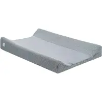 Jollein Aankleedkussenhoes Basic Knit 50x70cm - Stone Grey
