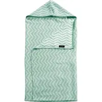 Kipkep hydrofiele badcape Blenker 70x100 cm calming green unisex