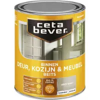 Cetabever binnen deur, kozijn & meubelbeits transparant grey wash zijdeglans 750 ml