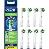 Braun Oral-B CrossAction CleanMaximiser Opzetborstels, 8 stuks opzetborstel