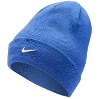 Nike Beanie - Muts - Unisex - One Size - Blauw - Metal Swoosh