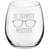 Royal Leerdam Gegraveerde Drinkglas 39cl De slimste meester