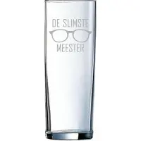 Arcoroc Gegraveerde longdrinkglas 31cl De slimste meester