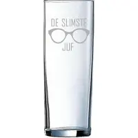 Arcoroc Gegraveerde longdrinkglas 31cl De slimste Juf