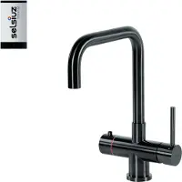 Selsiuz Inox kokend water kraan met titanium single boiler en U-uitloopkraan gunmetal