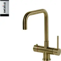 Selsiuz Kokendwaterkraan Steel Haaks Gold Inclusief Single Boiler