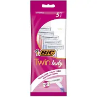 BIC Twin Lady Wegwerpmesjes - 5 Stuks