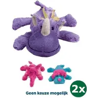 Kong cozie brights assorti 2x 23x23x10 cm