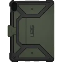 Uag Metropolis Bookcase voor de Apple iPad 11 (2025) 11 inch A16 / iPad 10 (2022) 10.9 inch - Groen