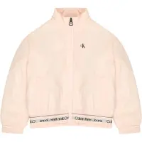 Calvin Klein Windbreaker - Logo Band - Creools Roze - - 14 jaar (164) - Tussenjassen