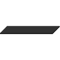 Fontana Rovigo badmeubel toppaneel 180x46cm mat zwart