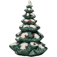 Goebel - Kerst | Decoratief beeld / figuur Lichtjesboom | Aardewerk - 18cm - kerstboom