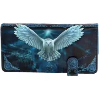 Nemesis Now Anne Stokes Portemonnee Awaken your Magic, Vliegende witte uil embosssed uitgevoerd