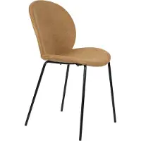 Zuiver Stoel Bonnet Chair Ochre