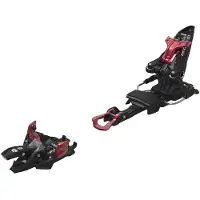 Marker - Toerski bindingen - Kingpin 10 Black/Red voor Unisex - Maat 100-125 mm - Zwart