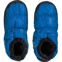 Nordisk Mos Down Slippers, blauw 2023 XS | EU 31-34 Sloffen & Slippers