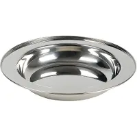 Tatonka Soepbord, diep bord, zilver