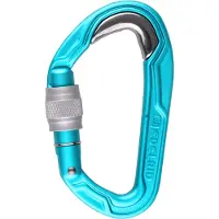 Edelrid Bulletproof Screw II Karabijnhaak, turquoise 2023 Karabijnhaken