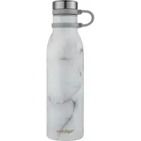 CONTIGO Matterhorn drinkfles - White marbel - 590ml