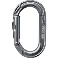Edelrid Kiwi Slider Karabijnhaak, grijs 2023 Karabijnhaken