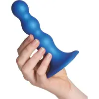 Strap-On-Me Blauwe Siliconen Strapon - 16-20 cm van Strap On Me