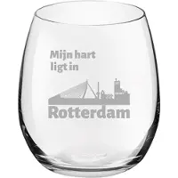 Royal Leerdam Gegraveerde Drinkglas 39cl Rotterdam