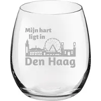 Royal Leerdam Gegraveerde Drinkglas 39cl Den Haag