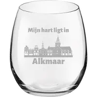 Royal Leerdam Gegraveerde Drinkglas 39cl Alkmaar