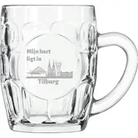 Libbey Gegraveerde Bierpul 55cl Tilburg