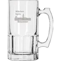 Libbey Gegraveerde Bierpul 1ltr Boxmeer