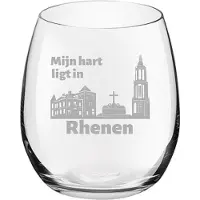 Royal Leerdam Gegraveerde Drinkglas 39cl Rhenen