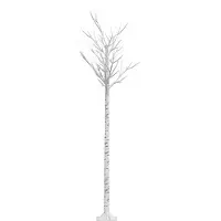 vidaXL Kerstboom wilg met 200 warmwitte LED's binnen en buiten 2,2 m