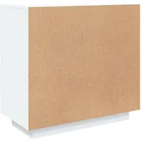 vidaXL Dressoir 80x40x75 cm bewerkt hout wit