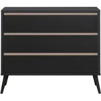 EURO BABY Sterre Commode Zwart / Oak