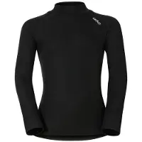 Odlo Ondershirt Odlo Kids BL Top Turtle Neck LS Active Warm Eco K Black-Maat 164