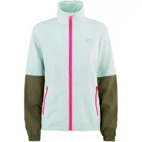 Kari Traa Nora Jas Dames, wit/olijf M 2022 Hardloopjacks