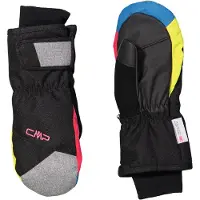 CMP - Kid's Twill Ski Mitten - Handschoenen 4,5, zwart