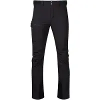 Bergans Broek Men Breheimen Softshell Long Black Solid Charcoal-XXXL
