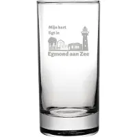 Fusion Gegraveerde longdrinkglas 28,5cl Egmond aan Zee