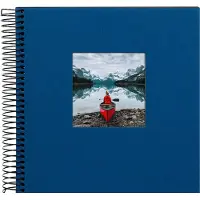 Goldbuch - Spiraal fotoalbum Bella Vista - Blauw - 20x20 cm