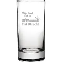 Fusion Gegraveerde longdrinkglas 28,5cl Elst Utrecht