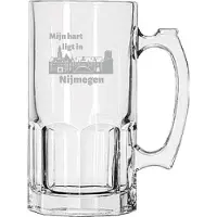Libbey Gegraveerde Bierpul 1ltr Nijmegen