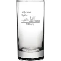 Fusion Gegraveerde longdrinkglas 28,5cl Tilburg