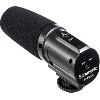 Saramonic SR-PMIC3 Microphone d'enregistrement avec Suspension intégrée pour DSLR/Caméscope Noir