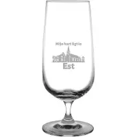 Fusion Gegraveerde bierglas op voet 41cl Est