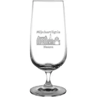 Fusion Gegraveerde bierglas op voet 41cl Hoorn