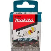 Makita E-03246 Bitset 2-delig Kruiskop Phillips Torsion Control Technology