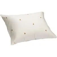 Yumeko Kussensloop Katoen Satijn 50x60 Wit - Eco, Bio & Fairtrade