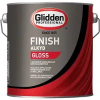 Glidden Alkyd Finish Gloss | Hoogglans Lakverf Buiten 2,5 LTR - Kleur|1|2