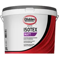 Glidden Isotex Matt | Isolerende Muurverf 10 LTR - Wit